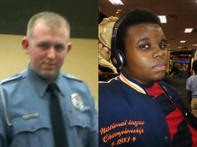 mike brown and darren wilson