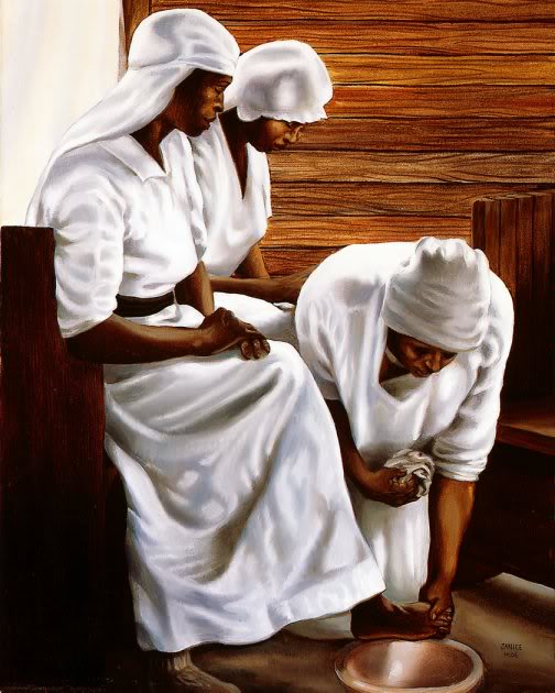 The Foot Washing Service JANICE HUSE