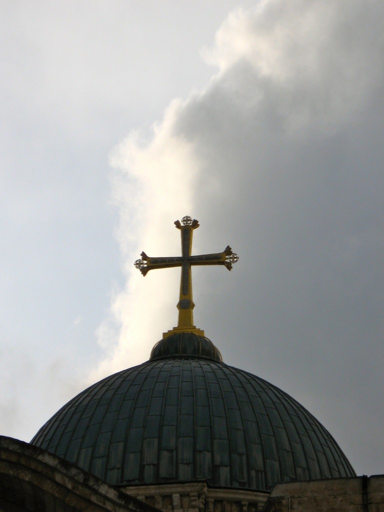 Cross on Calvary, Jerusalem