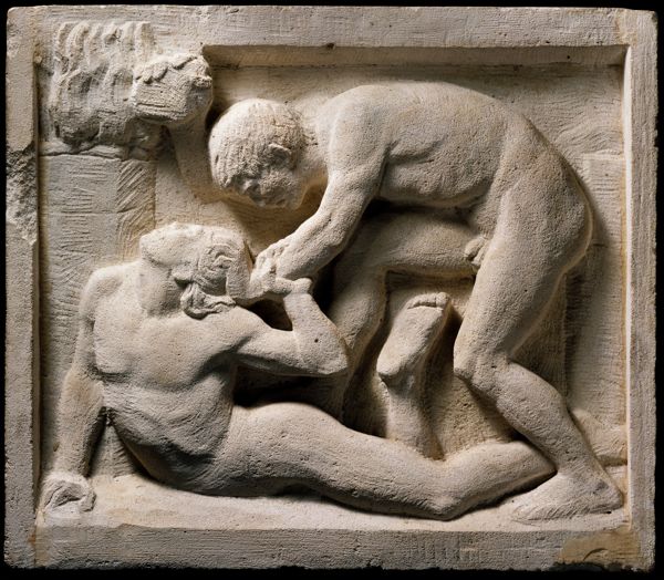 Cain and Abel by Adolf von Hildebrand Marburg