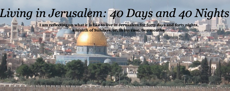 Living In Jerusalem Blog